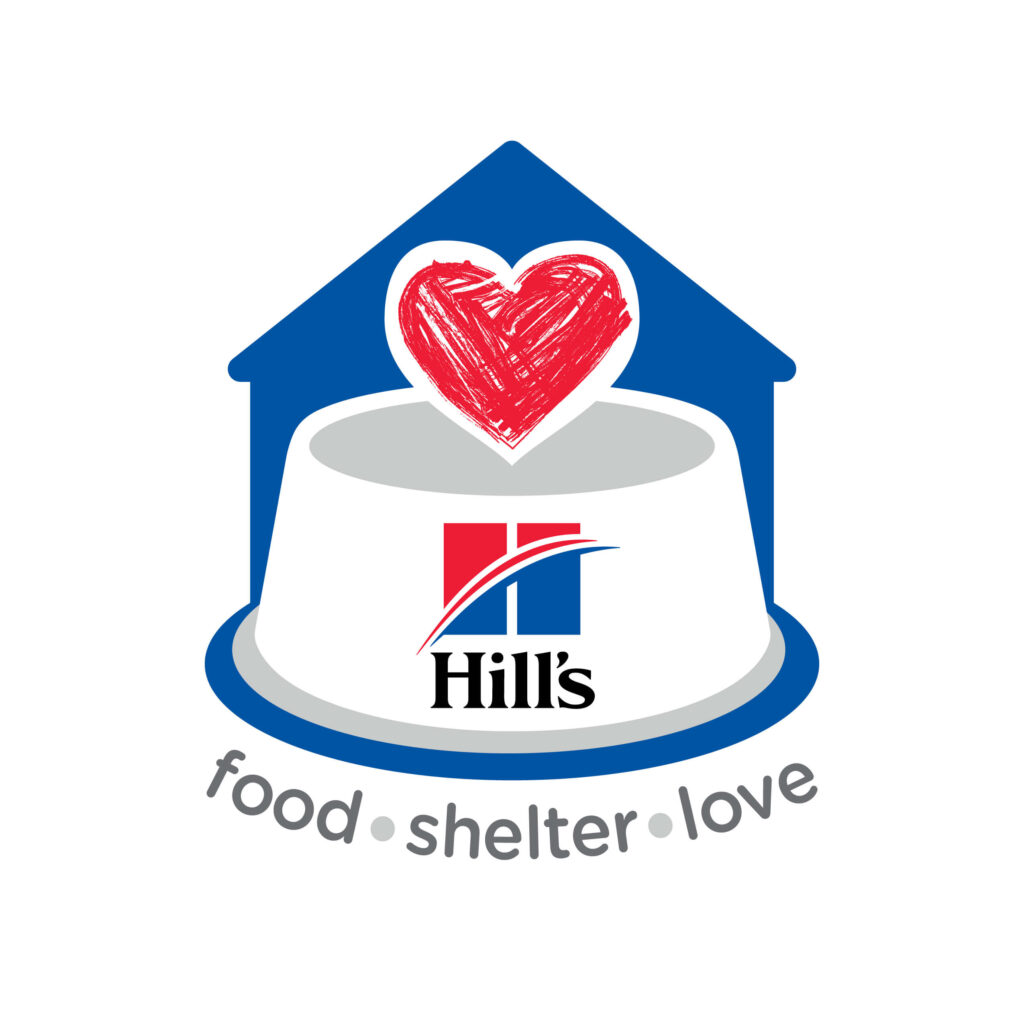 Hills Pet food. Food Shelter Love.