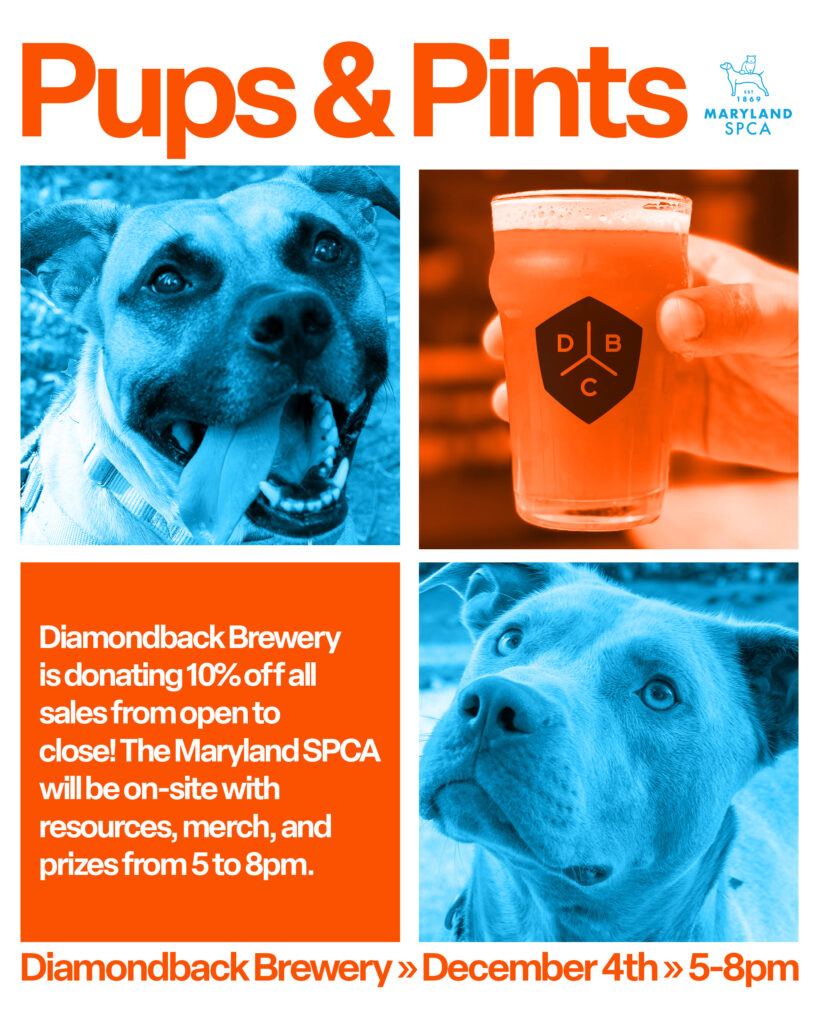Pups and Pints event at diamondback brewing