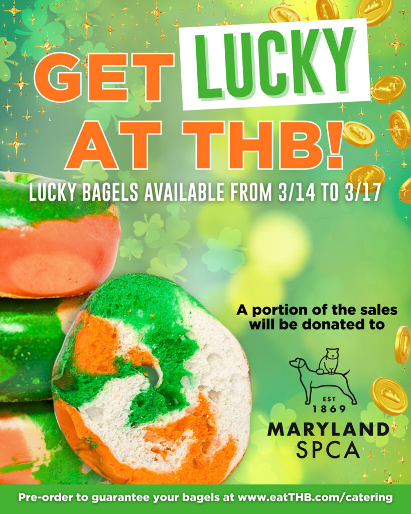 Towson Hot Bagel fundraiser promotion